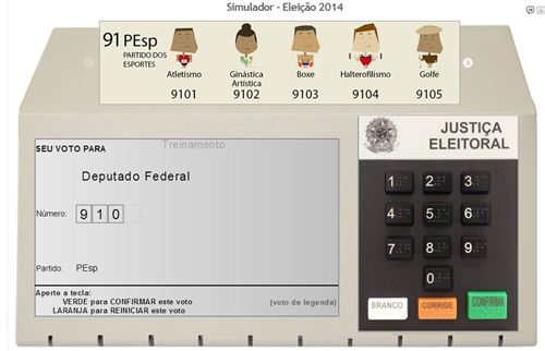 Eleitores podem treinar votação no Simulador da Urna Eletrônica MS