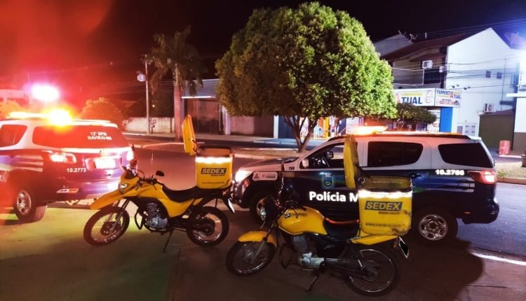 Pol Cia Recupera Duas Motos Que Foram Furtadas Dos Correios Em Ms Ms