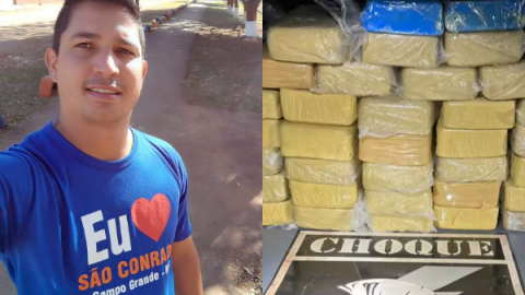 Assessor de vereador tucano é preso com 41 kg de cocaína