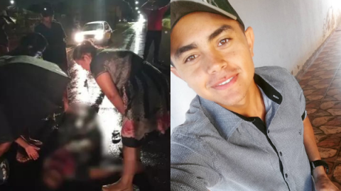 Vídeo: caído na pista, Luiz morre atropelado e motorista foge