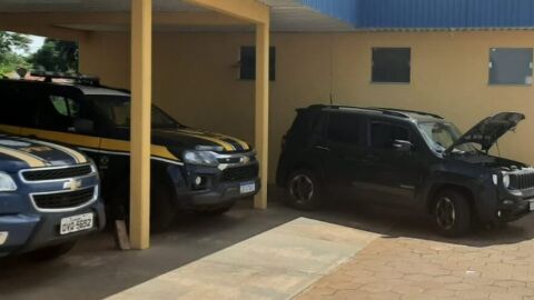 PRF recupera em Bataguassu (MS) veículo roubado no RJ