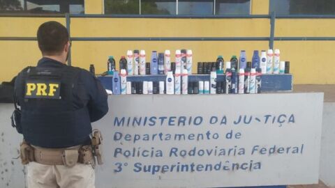 PRF apreende 5,6 Kg de cocaína em Miranda (MS)