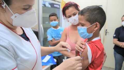 Prefeitura dá continuidade à vacinação de crianças e demais públicos contra a Covid-19