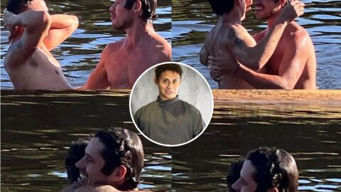 Silvero Pereira toma banho de rio com José Loreto "Tive meu dia de Guta"