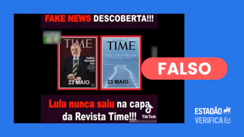 Ex-presidente Lula está, sim, na capa da revista 'Time' de maio
