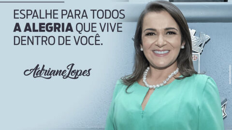 A prefeita Adriane Lopes comemora mais um ano de vida 