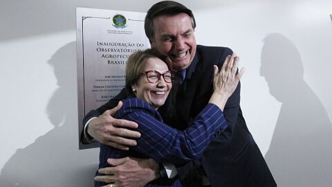 Sendo o 'Centrão', Bolsonaro pode escolher Tereza Cristina para vice 