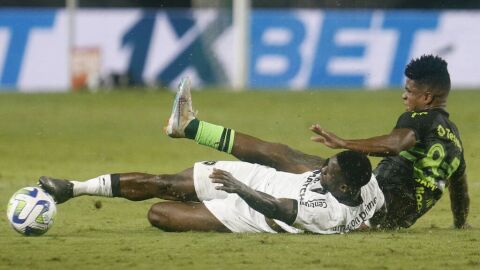 Botafogo cede empate ao Coritiba no final do jogo e fica três pontos atrás do Palmeiras