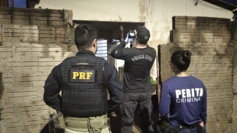 PRF prende homem suspeito de feminicídio em Campo Grande (MS)