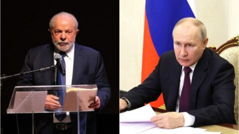 Lula diz que Putin será chamado pelo Brasil para reunião do G20 no Rio