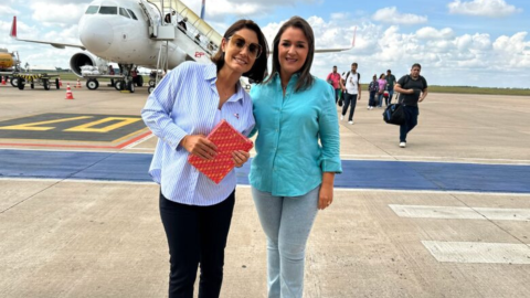 Adriane Lopes recebe Michelle Bolsonaro e agita direita na Capital de MS