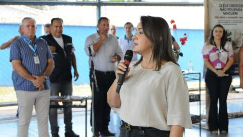 Prefeita Adriane Lopes lança 4 Etapa da Campanha "Meu Bairro Limpo  Todos em Ação contra a Dengue"
