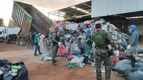 Natanael é preso com R$ 9 milhões em drogas no caminhão de reciclagem