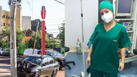 Médica, Anne morre após amigo bater carro em poste na Afonso Pena (vídeo)