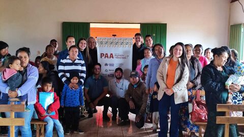 Comunidade Guarani Kaiowá recebe 1ª entrega do PAA