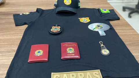 Falso delegado é preso pelo Garras com distintivos falso em Campo Grande