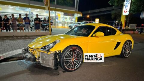 Motorista de Porsche fura sinal e mata jovem de 19 anos no Paraná