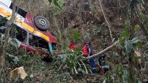 Sobe para 18 número de mortos em acidente na Serra da Barriga