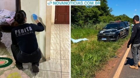 Mulher morre atropelada na BR-376 e motorista foge sem prestar socorro