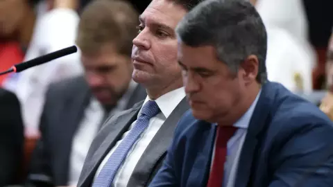 "Estamos aqui para demonstrar inocência", diz Ramagem