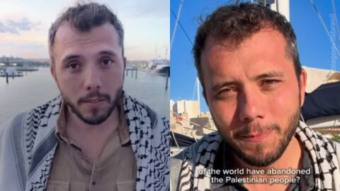 Israel sequestra Thiago Ávila e brasileiros pressionam presidente Lula nas redes sociais