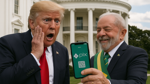 Trump quer destruir o PIX por incômodo com avanço brasileiro: entenda!