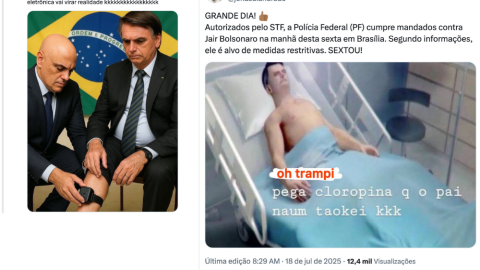 Tornozeleira, memes e silêncio: Bolsonaro vira alvo da PF e piada nas redes