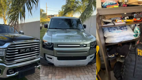 PF prende laranjas que usavam carros de aluguel para tráfico