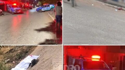 Vídeo: Jovem mata cunhado e atinge a mãe a tiros durante chá revelação