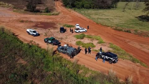 Perseguição a assaltantes termina com dois mortos a tiros na fronteira