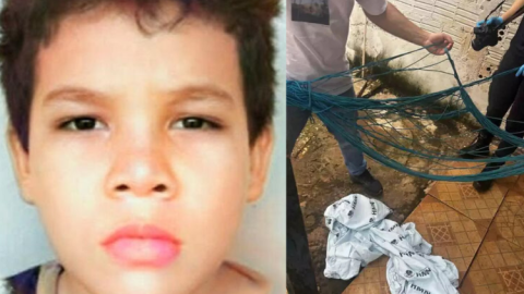 Mãe acha Luan, de 10 anos, morto enforcado em rede da casa