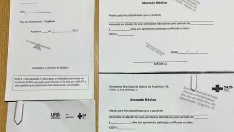 Mulher é presa por vender atestados médicos com timbre da UPA por R$70