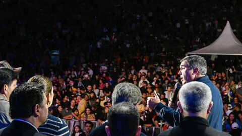 Com apoio do Governo do Estado, Marcha para Jesus reúne milhares de jovens em Campo Grande