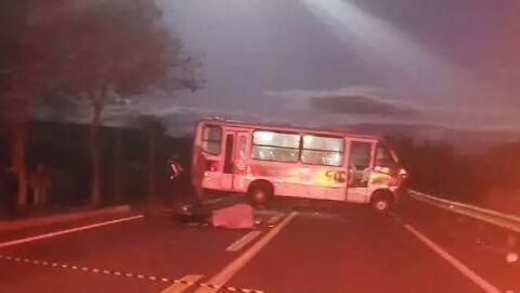 Acidente entre micro-ônibus e moto mata o mecânimo Jackson Damião em MS