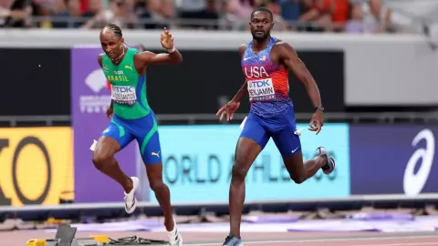 Alison dos Santos leva prata nos 400 m com barreiras no Mundial de Tóquio