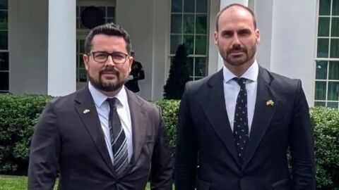 PGR denuncia Eduardo Bolsonaro e Paulo Figueiredo por coação