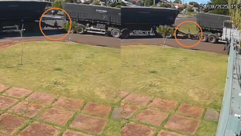 Vídeo: Misael, de 9 anos, morre atropelado ao cair sob carreta