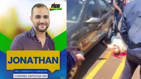 Vídeo: Jonathan é executado e Eduardo leva 6 tiros no pátio do Shopping China