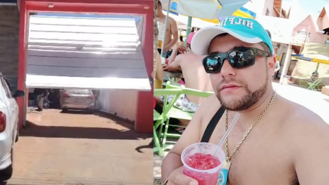 VÍDEO: Atirador invade lava-jato, mata César e deixa Leonardo ferido