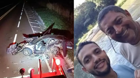 Paulistas, José e o filho Reinaldo morrem após grave colisão em MS