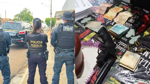 PF leva 15 presos e bloqueia R$ 5,4 milhões de grupo suspeito MS