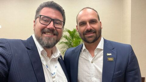 Pollon, o escudeiro do autoexilado 'Bananinha': "Tô disposto a entrar na frente do tiro"