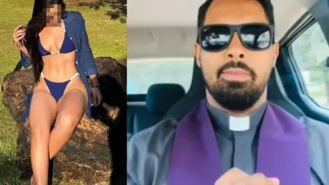 Padre é flagrado com noiva de fiel em casa paroquial (vídeo)