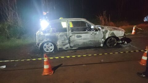 Irmãos mataram e queimaram homem dentro de carro após bebedeira em MS