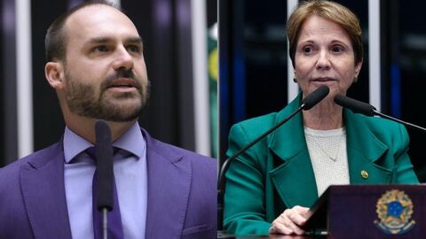 Entre cálculo e constrangimento, Câmara vota moção de repúdio a Eduardo Bolsonaro