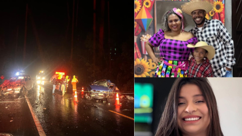 Pais, filho de 6 anos e jovem de MS morrem em colisão frontal em rodovia paulista