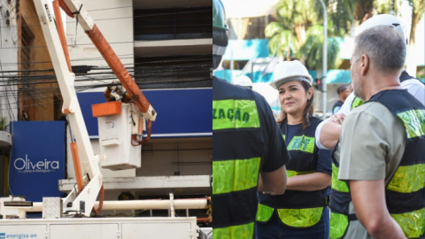 Projeto Rede Limpa retira 24 mil metros de cabos na Capital