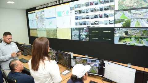 Novo Centro de Comando e Controle Integrado de Mobilidade Urbana é inaugurado em Campo Grande