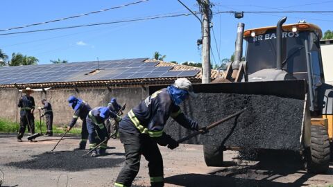 Prefeitura de Campo Grande ultrapassa 112 mil buracos tapados em três meses