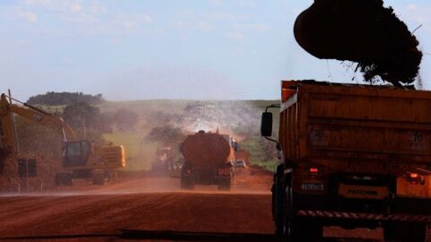 Corredor de integração e prosperidade, obra na rodovia MS-355 inicia em pleno vapor